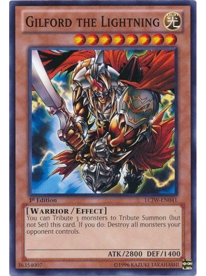 Gilford the Lightning - LCJW-EN041 - Common 1st Edition 1