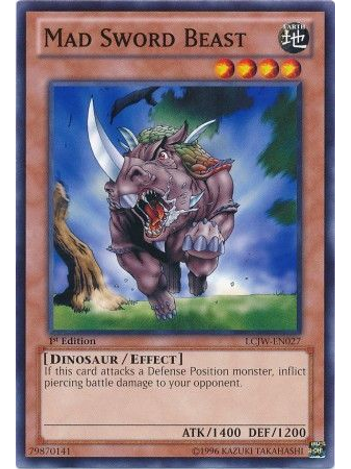 Mad Sword Beast - LCJW-EN027 - Common 1
