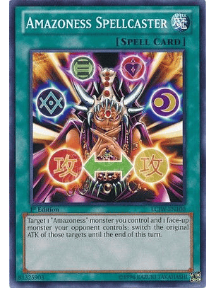 Amazoness Spellcaster - LCJW-EN100 - Common