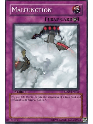 Malfunction - SD09-EN035 - Common 1st Edition