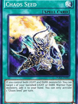 Chaos Seed - duea-en092 - Common 1st Edition