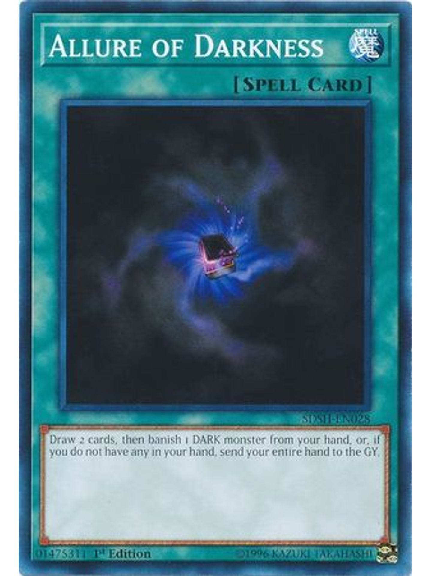 Allure of Darkness - SDSH-EN028 - Common 1st Edition 1