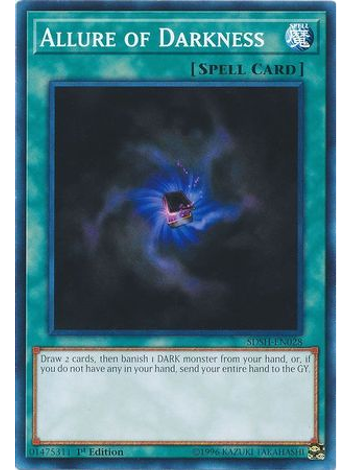 Allure of Darkness - SDSH-EN028 - Common 1st Edition 1
