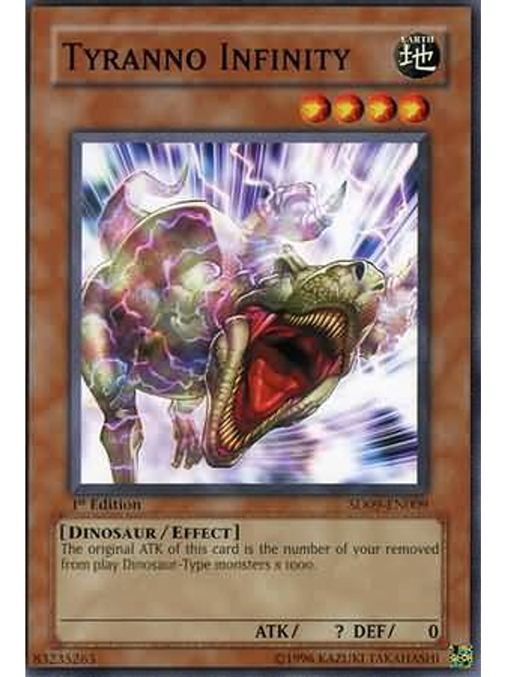 Tyranno Infinity - SD09-EN009 - Common 1st Edition 1