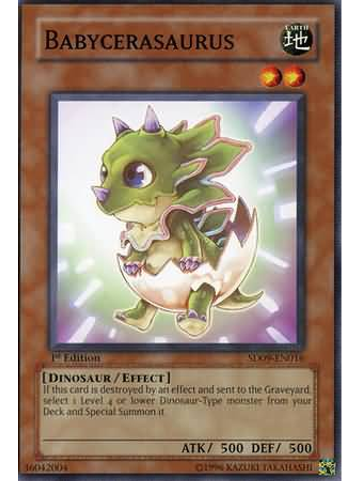 Babycerasaurus - SD09-EN016 - Common 1st Edition 1