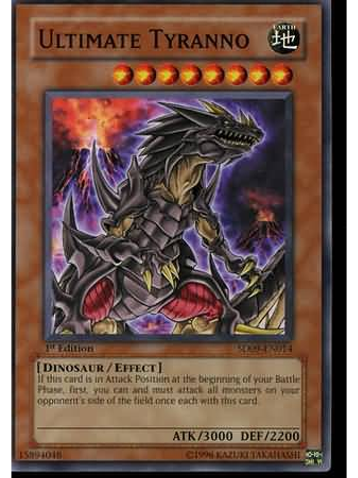 Ultimate Tyranno - SD09-EN014 - Common 1st Edition 1