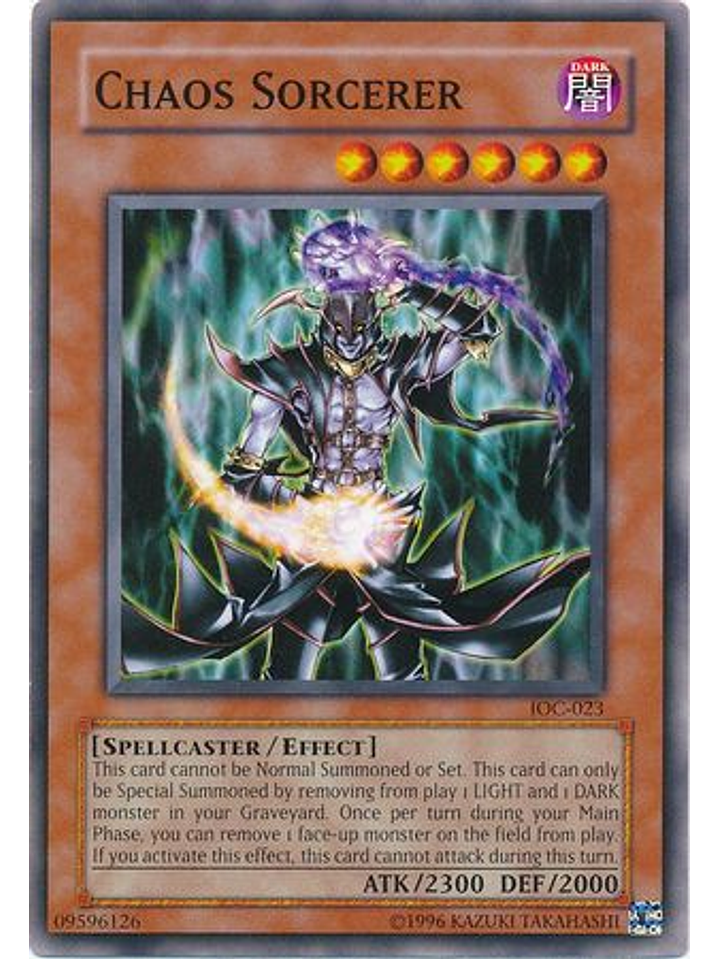 Chaos Sorcerer - IOC-023 - Common Unlimited 1