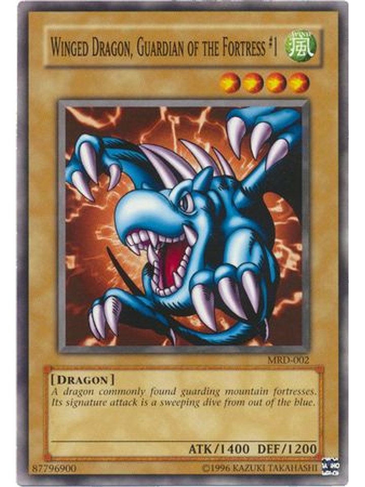 Winged Dragon, Guardian of the Fortress #1 - MRD-002 - Common Unlimited 1