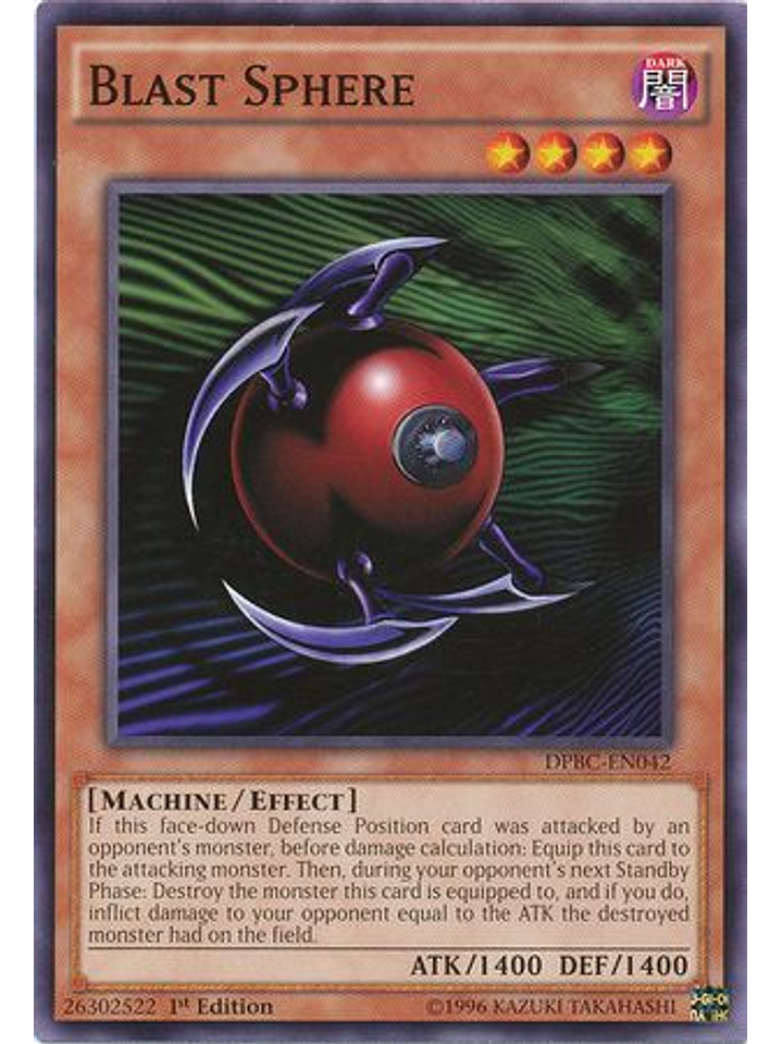 Blast Sphere - DPBC-EN042 - Common 1st Edition 1