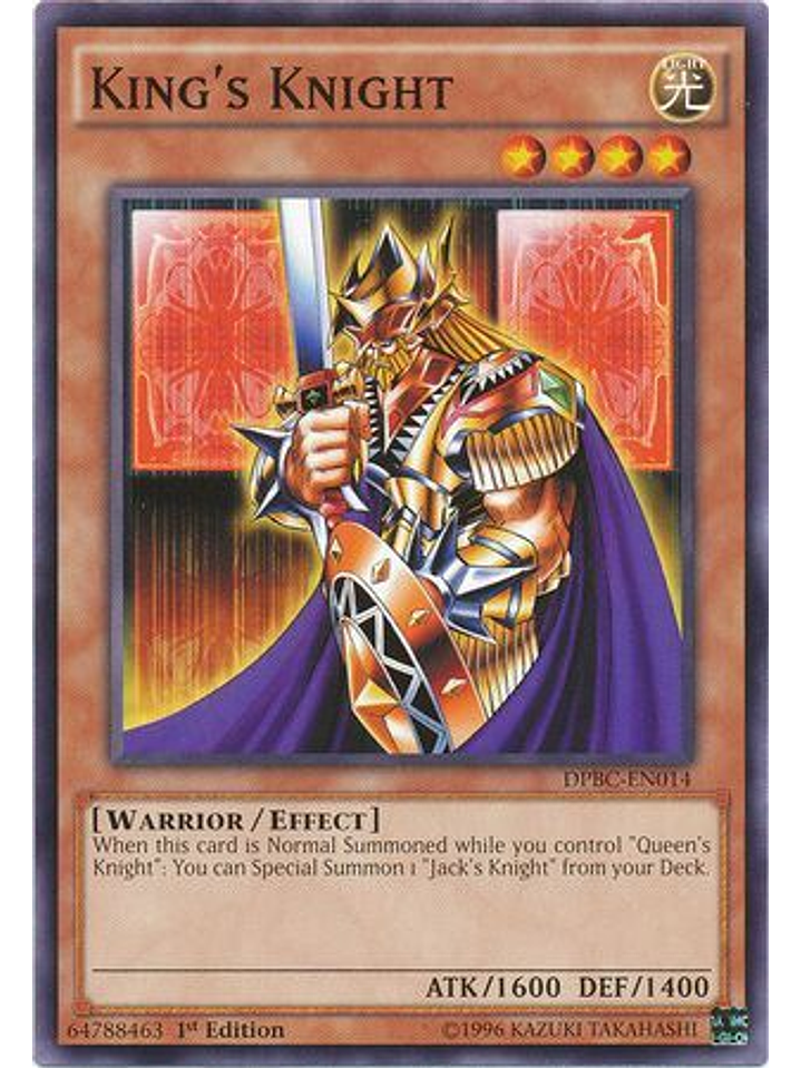 King's Knight - DPBC-EN014 - Common 1st Edition 1