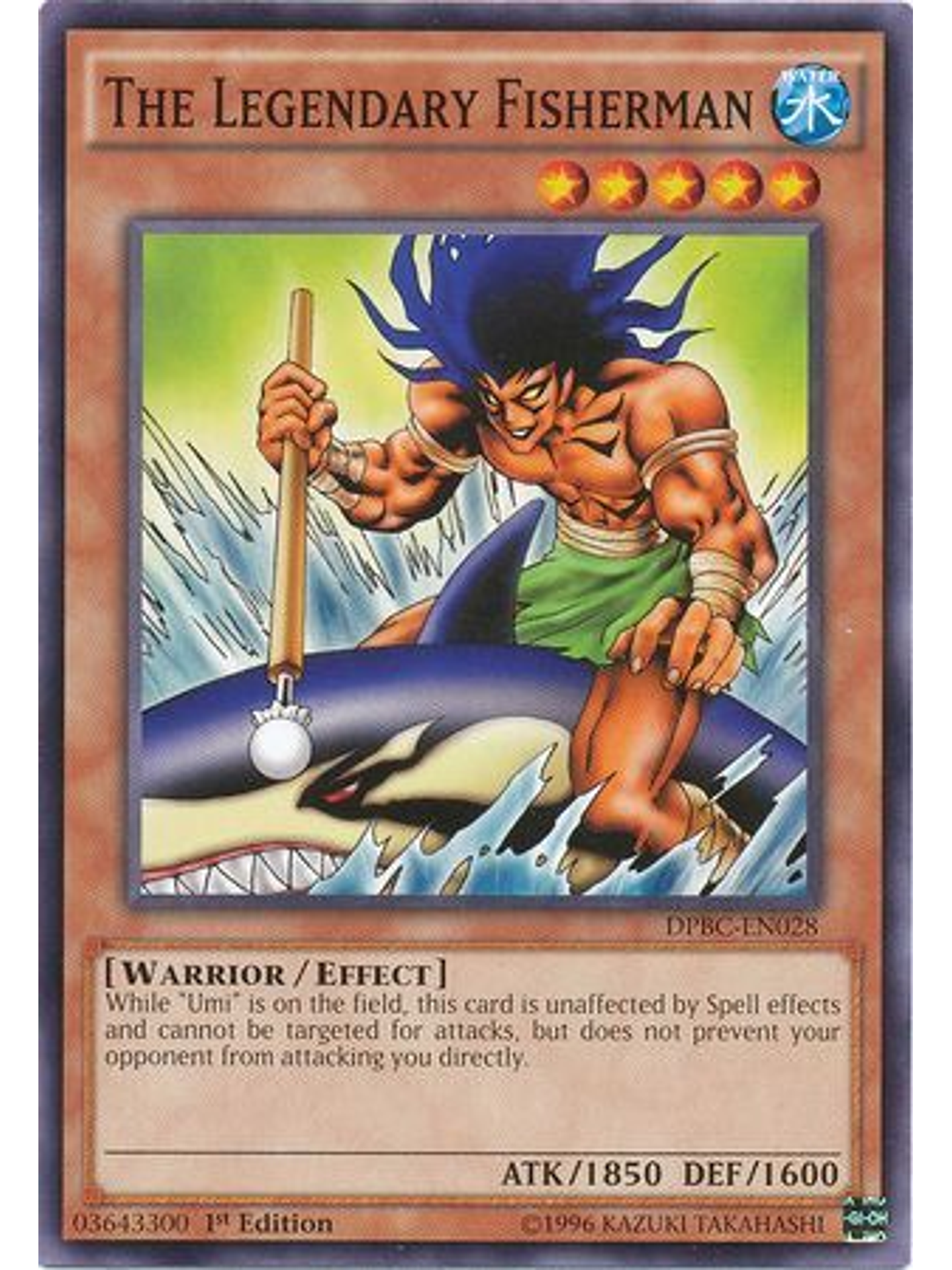 The Legendary Fisherman - DPBC-EN028 - Common 1st Edition 1