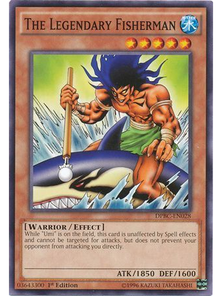 The Legendary Fisherman - DPBC-EN028 - Common 1st Edition 1