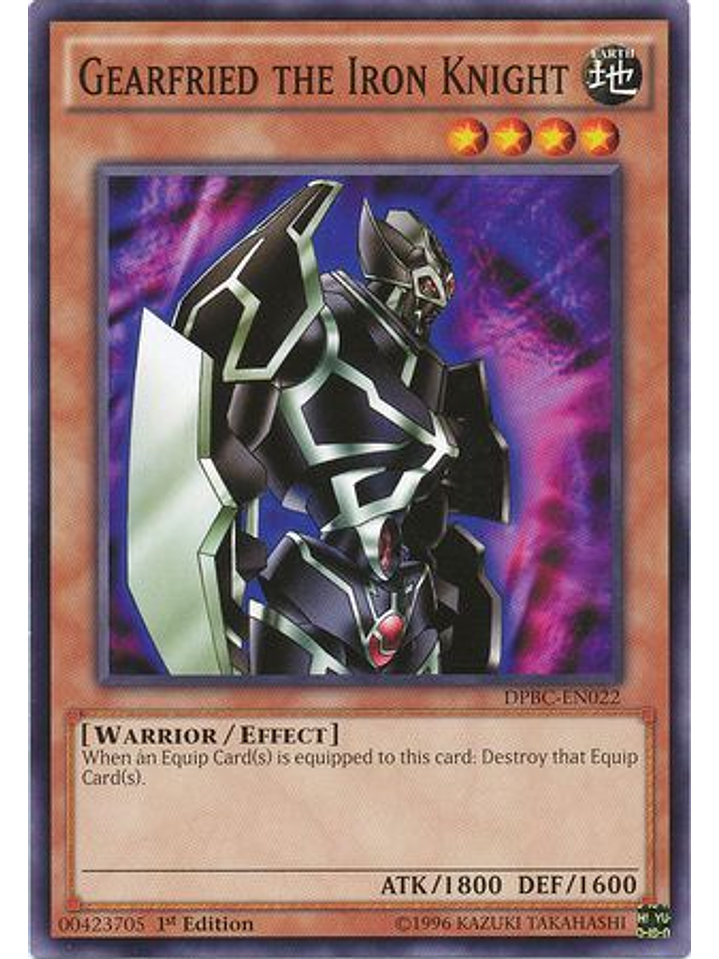 Gearfried The Iron Knight - DPBC-EN022 - Common 1st Edition 1