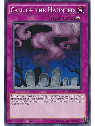 Call of the Haunted - YS15-ENL27 - Common 1st Edition