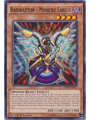 Raidraptor - Mimicry Lanius - CROS-EN017 - Common 1st Edition