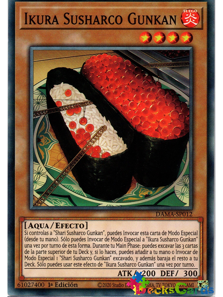 Gunkan Suship Ikura - DAMA-EN012 - Common 1st Edition 1