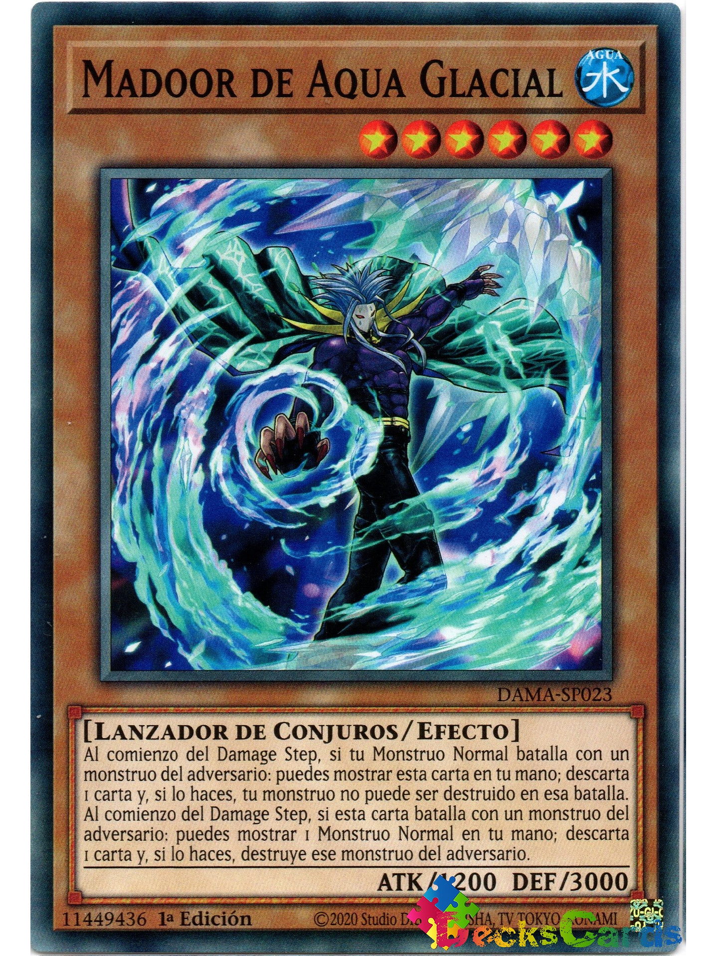 Glacier Aqua Madoor - DAMA-EN023 - Common 1st Edition 1