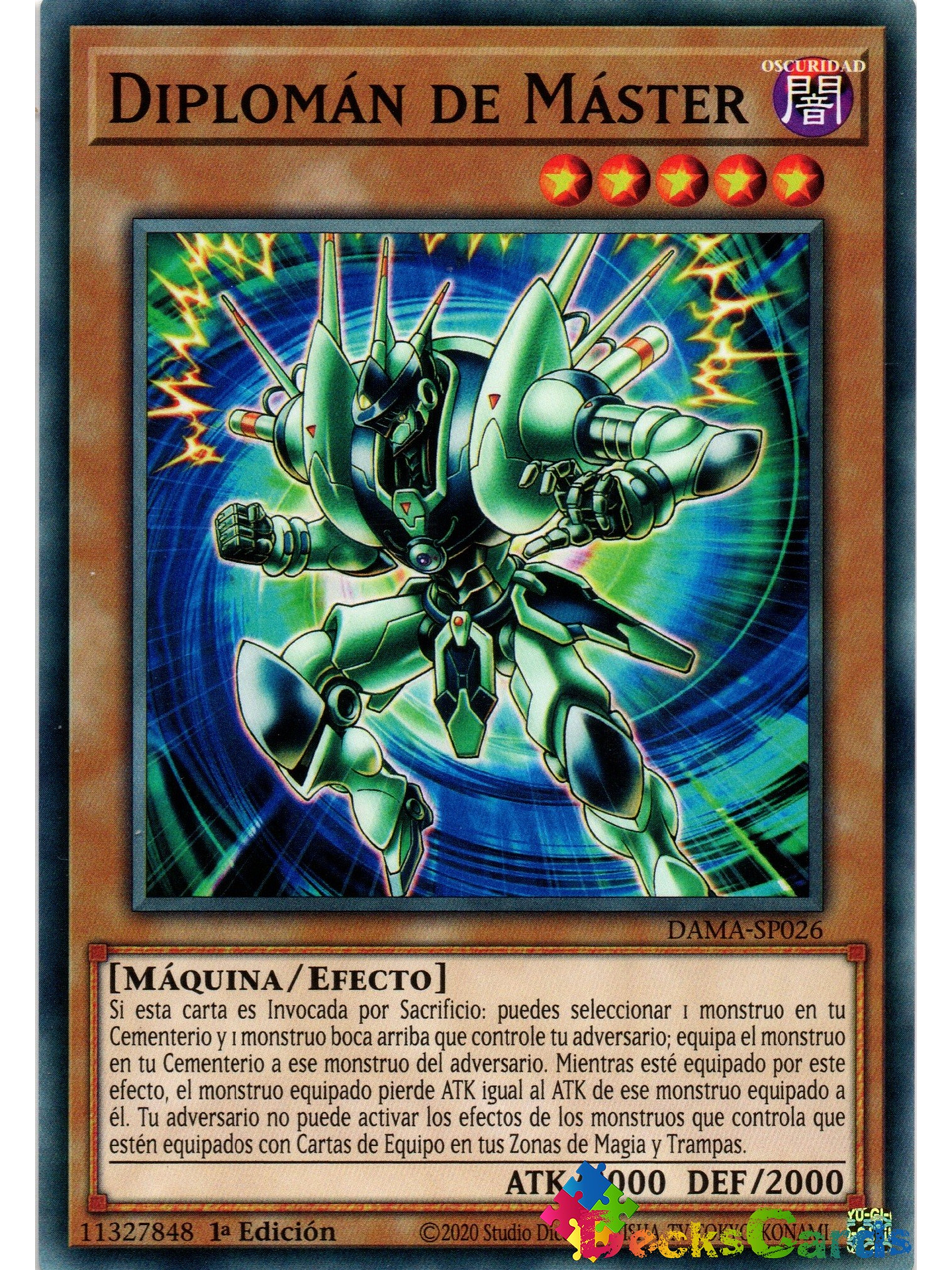 Master's Diploman - DAMA-EN026 - Common 1st Edition 1