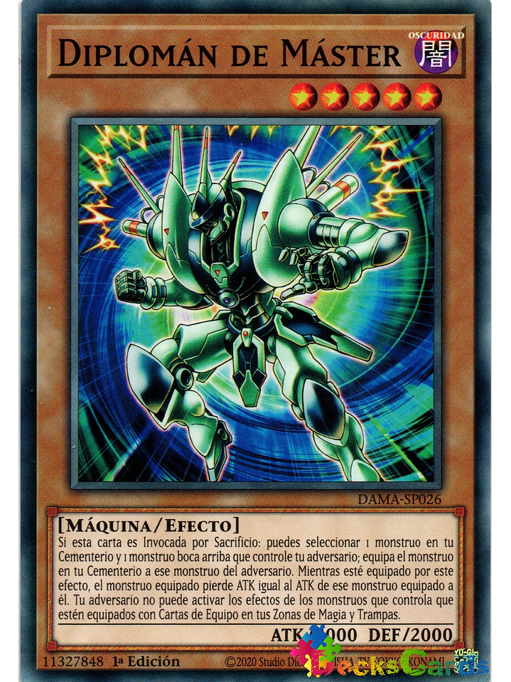 Master's Diploman - DAMA-EN026 - Common 1st Edition 1