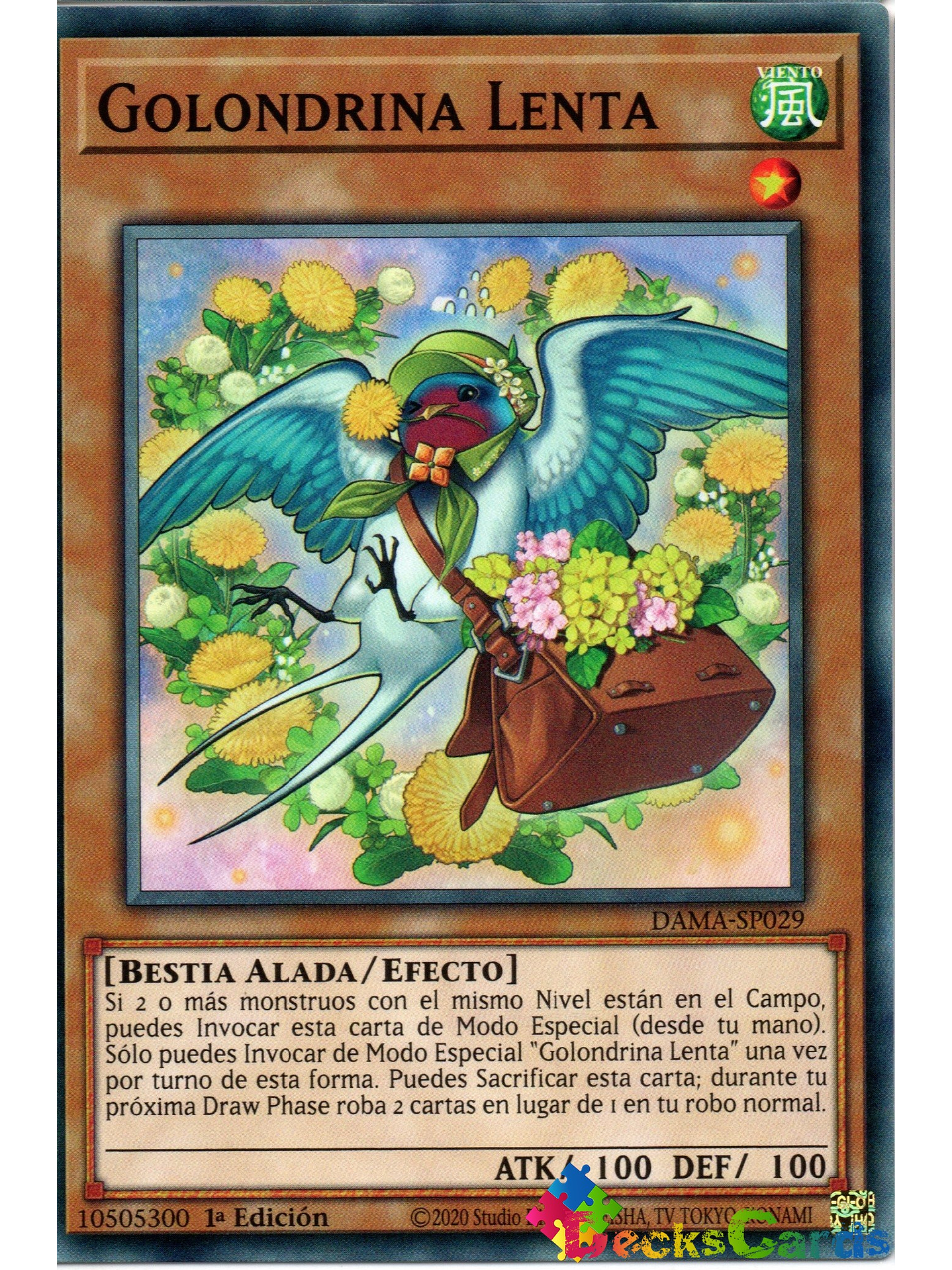 Slower Swallow - DAMA-EN029 - Common 1st Edition 1