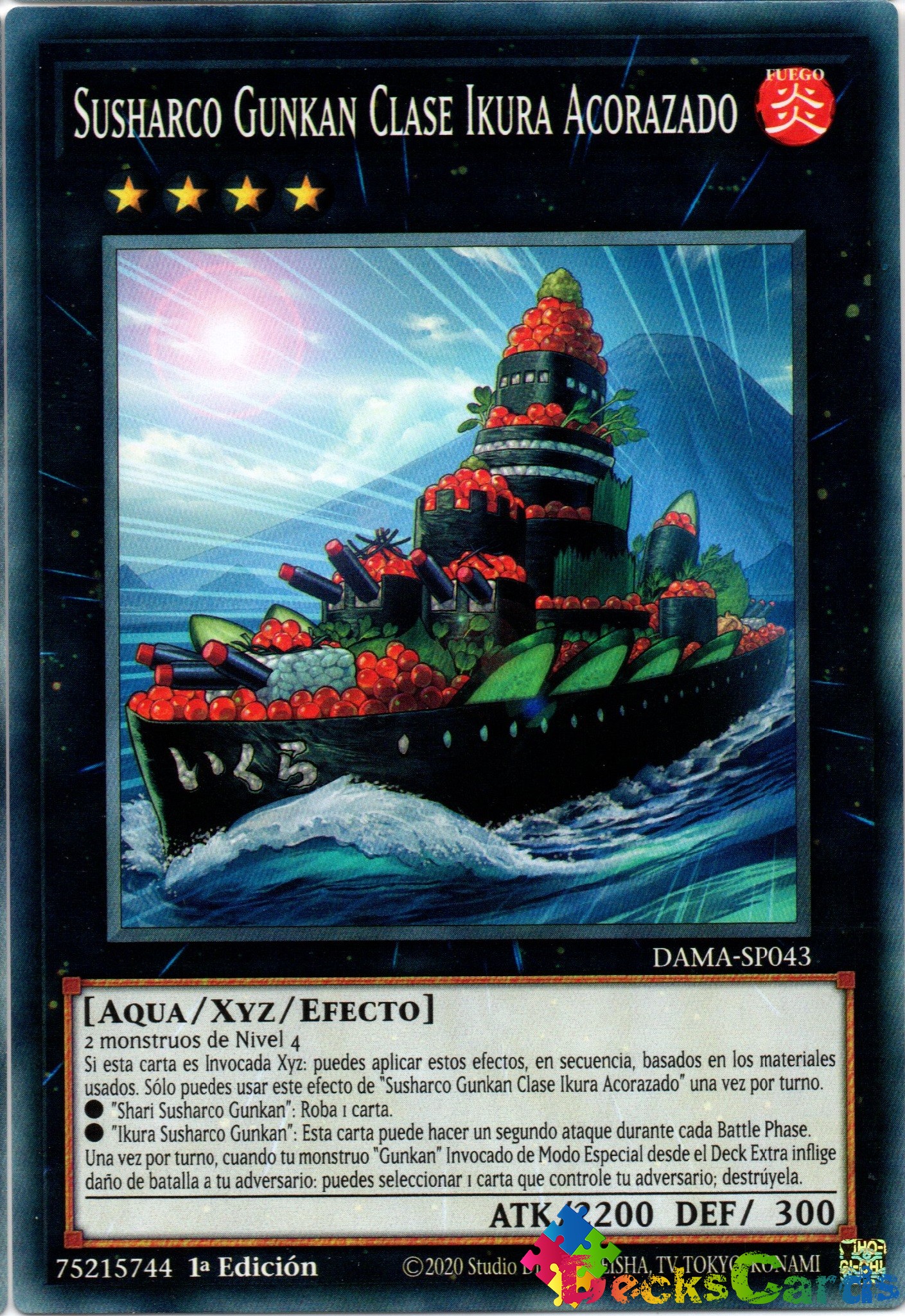 Gunkan Suship Ikura-class Dreadnought - DAMA-EN043 - Common 1st Edition
