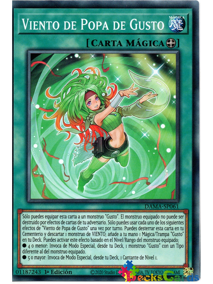 Tailwind of Gusto - DAMA-EN061 - Common 1st Edition 1