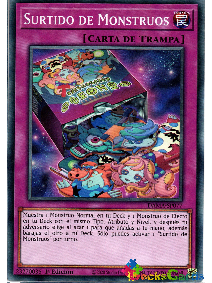 Monster Assortment - DAMA-EN077 - Common 1st Edition 1