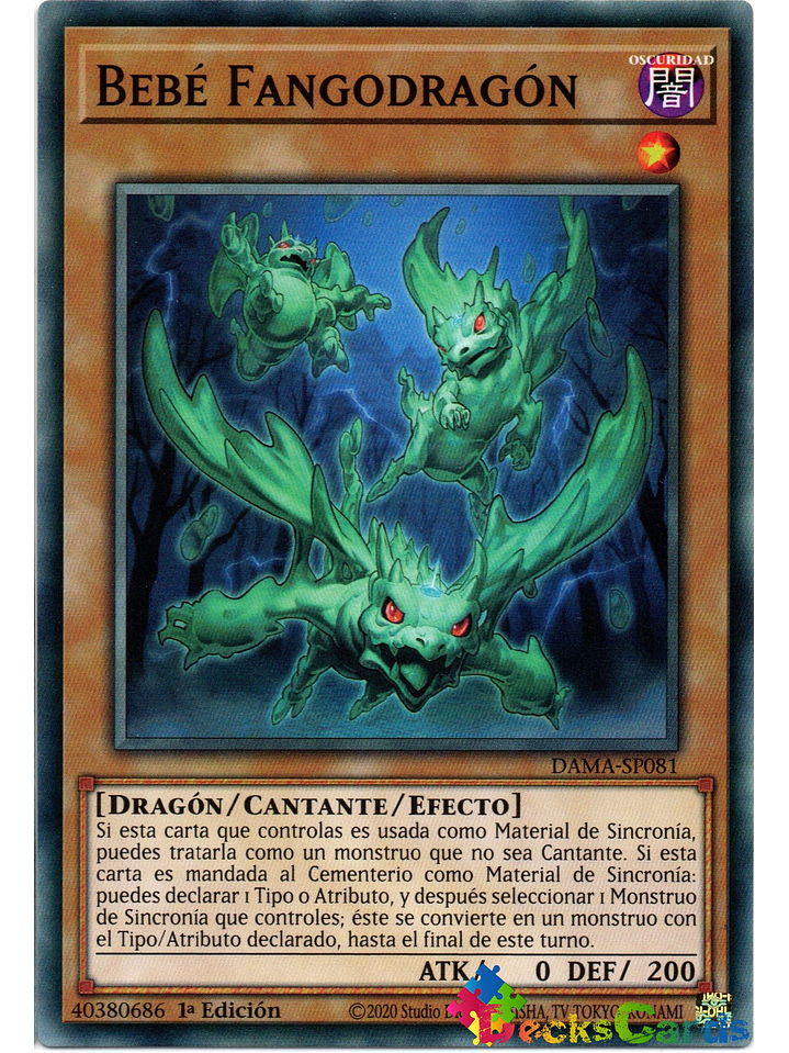 Baby Mudragon - DAMA-EN081 - Common 1st Edition 1