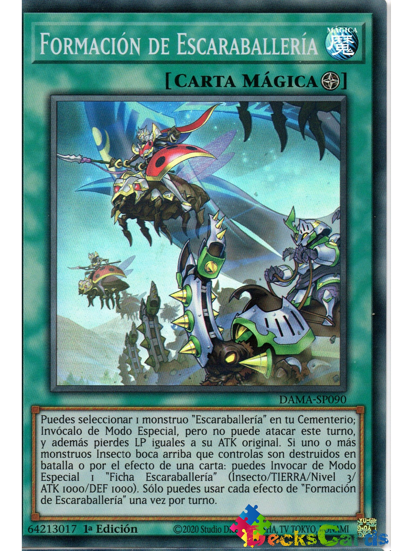 Beetrooper Formation - DAMA-EN090 - Super Rare 1st Edition 1