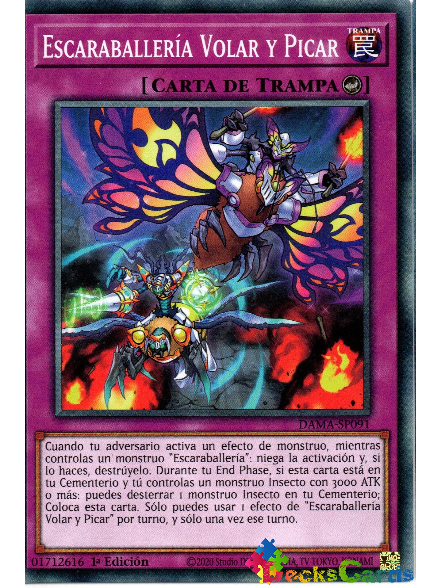 Beetrooper Fly & Sting - DAMA-EN091 - Common 1st Edition 1