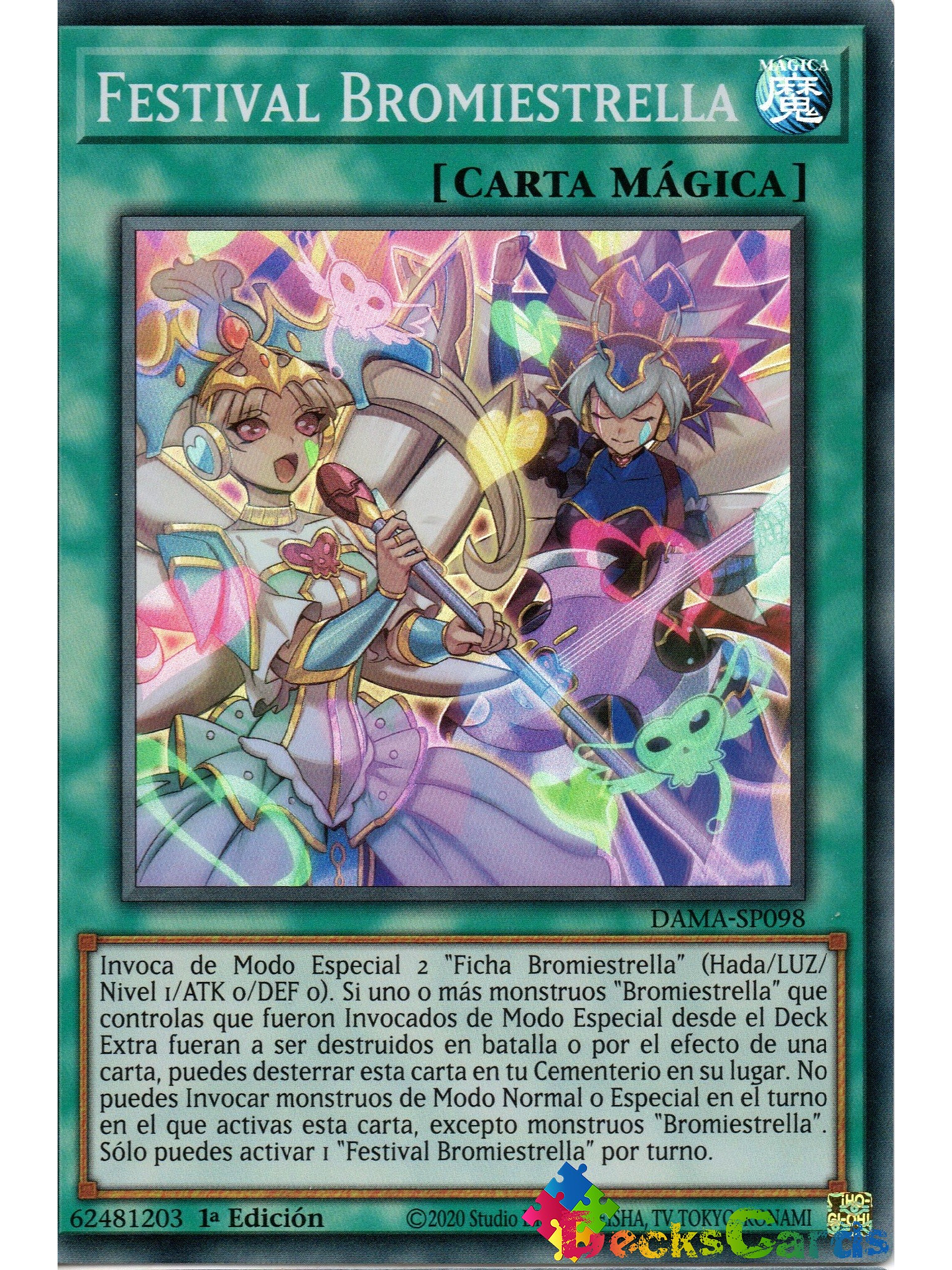 Trickstar Festival - DAMA-EN098 - Super Rare 1st Edition 1