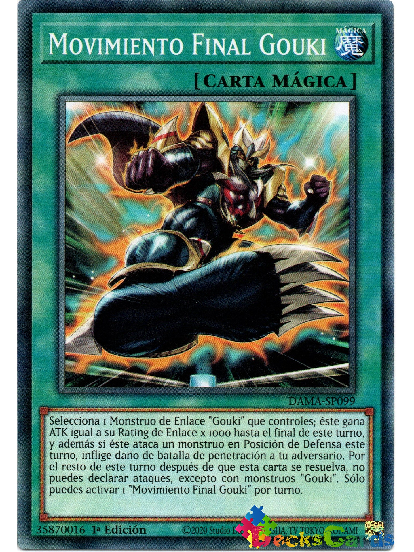 Gouki Finishing Move - DAMA-EN099 - Common 1st Edition 1