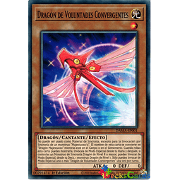 Converging Wills Dragon - DAMA-EN001 - Common 1st Edition