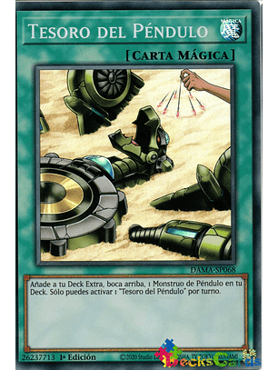Pendulum Treasure - DAMA-EN068 - Super Rare 1st Edition