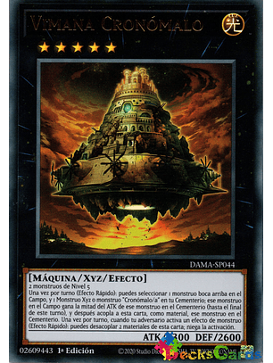 Chronomaly Vimana - DAMA-EN044 - Ultra Rare 1st Edition