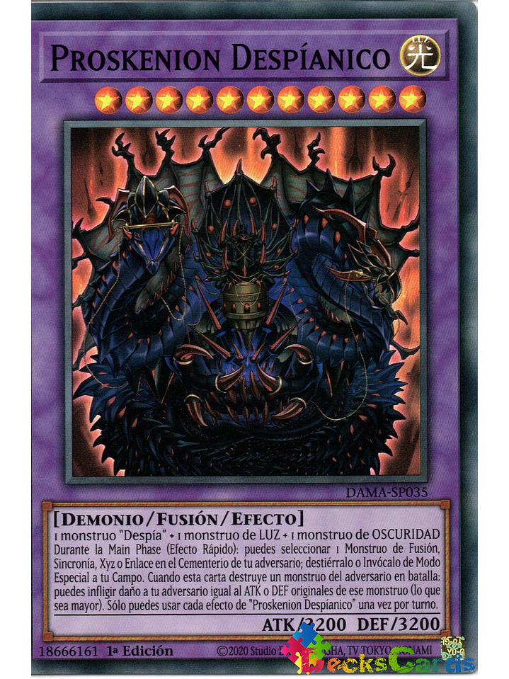 Despian Proskenion - DAMA-EN035 - Super Rare 1st Edition 1