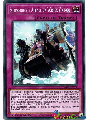 Amaze Attraction Viking Vortex - DAMA-EN076 - Common 1st Edition
