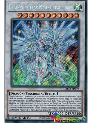 Shooting Majestic Star Dragon - DAMA-EN039 - Secret Rare 1st Edition