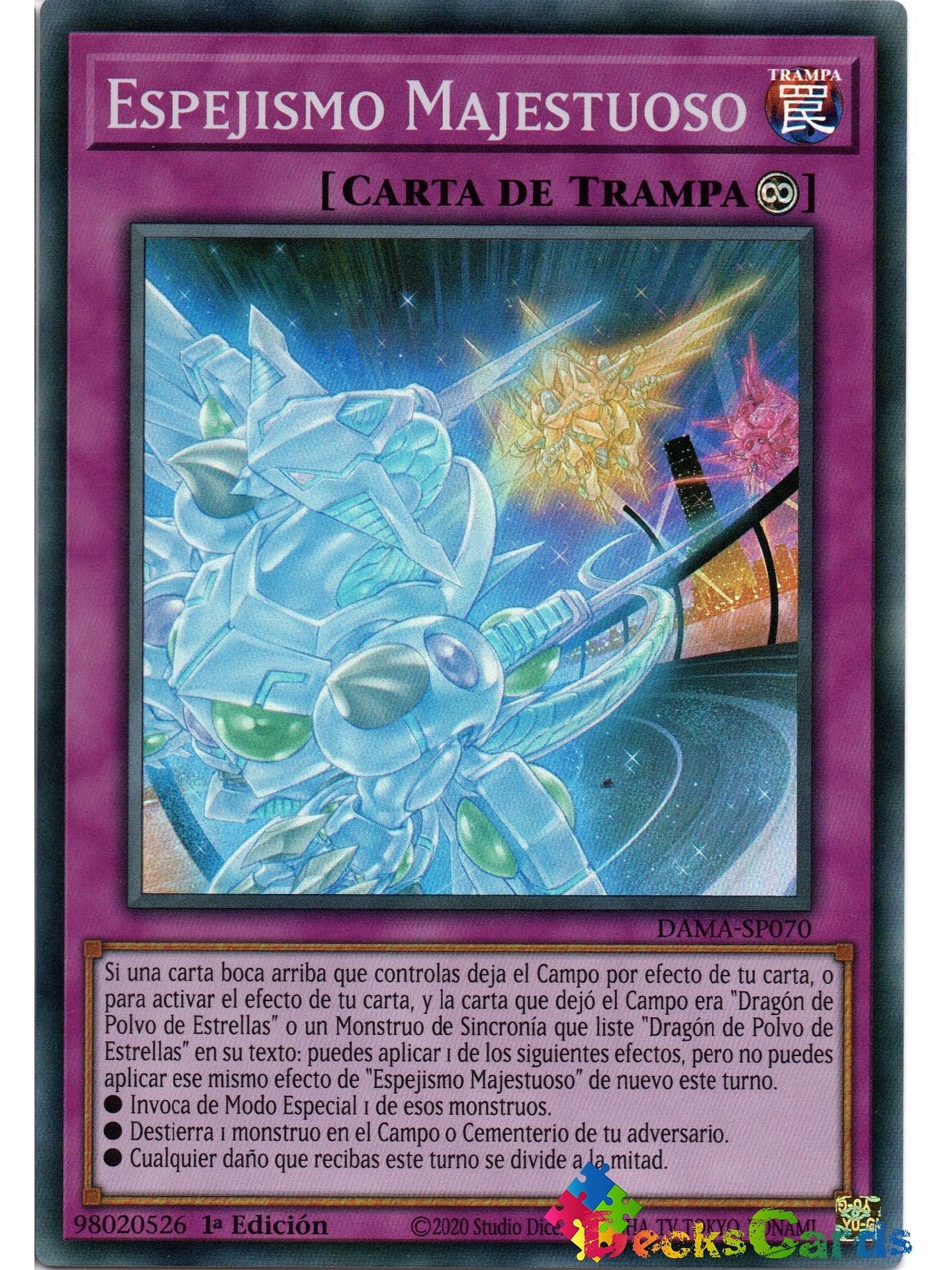 Majestic Mirage - DAMA-EN070 - Super Rare 1st Edition 1