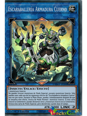 Beetrooper Armor Horn - DAMA-EN088 - Super Rare 1st Edition