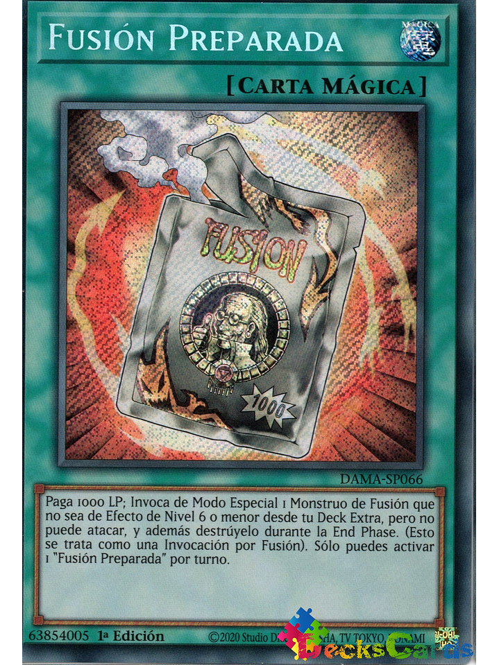 Ready Fusion - DAMA-EN066 - Secret Rare 1st Edition 1