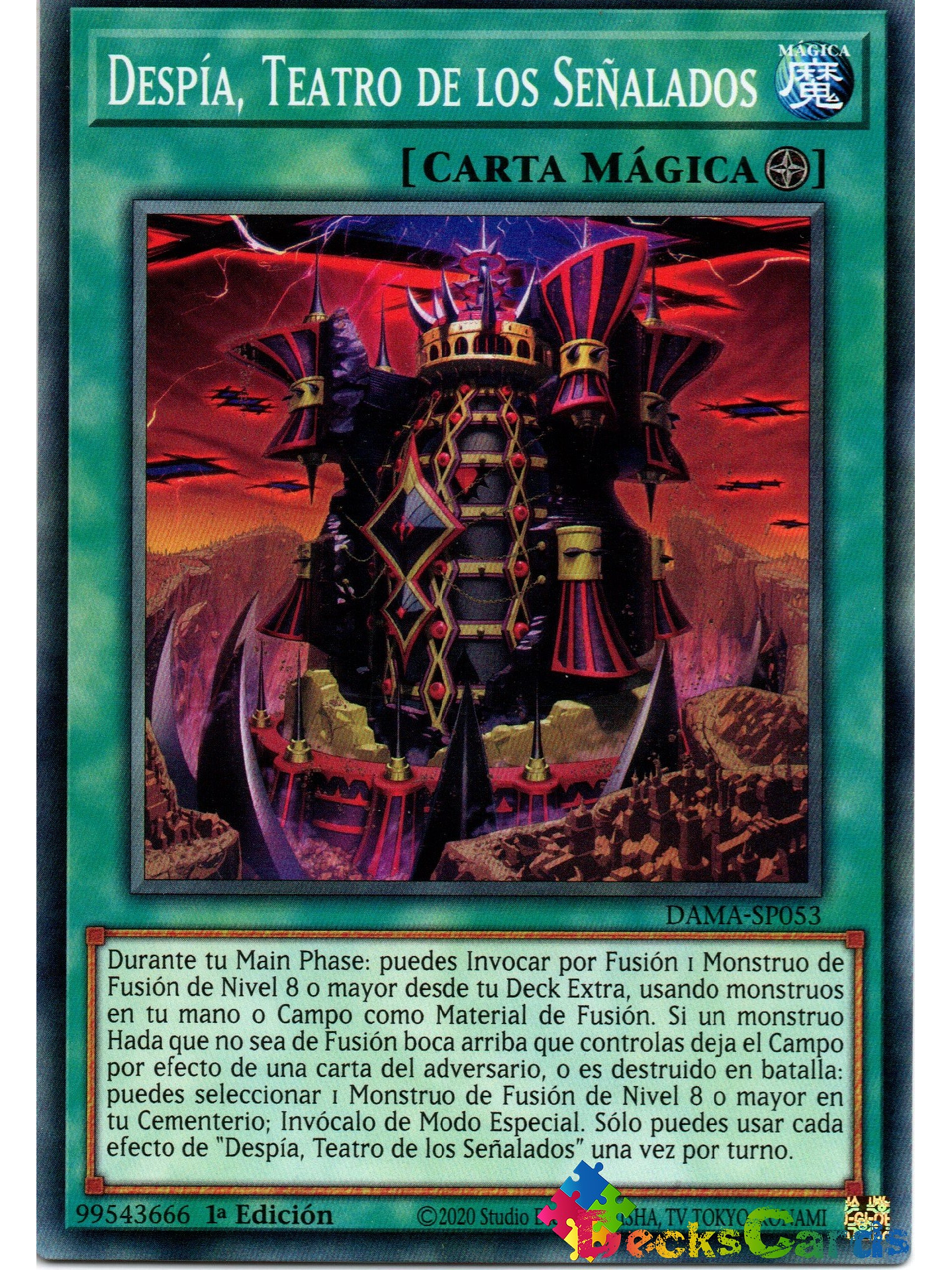 Despia, Theater of the Branded - DAMA-EN053 - Common 1st Edition 1