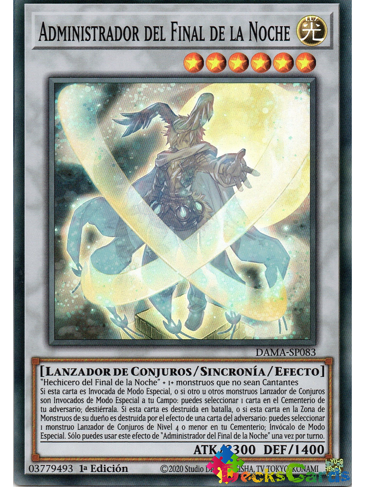 Night's End Administrator - DAMA-EN083 - Super Rare 1st Edition 1