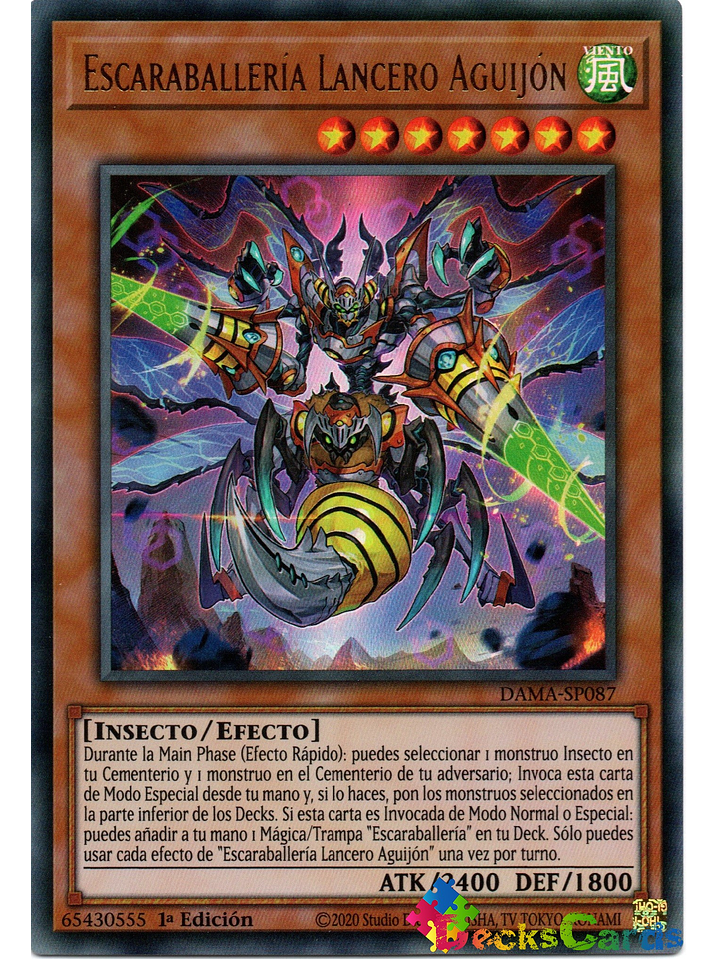 Beetrooper Sting Lancer - DAMA-EN087 - Ultra Rare 1st Edition 1