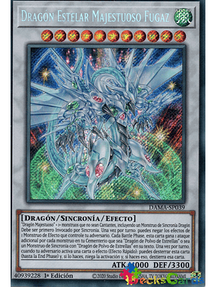 Shooting Majestic Star Dragon - DAMA-EN039 - Starlight Rare 1st Edition