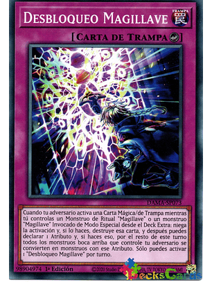 Magikey Unlocking - DAMA-EN073 - Common 1st Edition