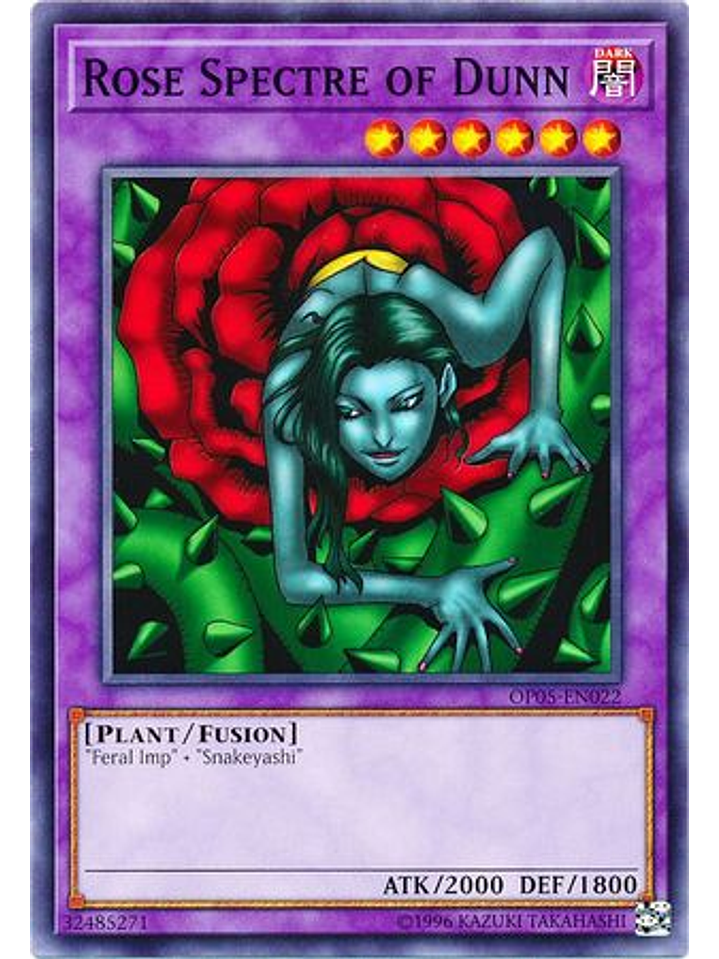 Rose Spectre of Dunn - OP05-EN022 - Short Print 1