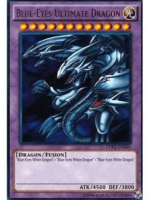 Blue-Eyes Ultimate Dragon - LDK2-ENK40 - Ultra Rare Unlimited