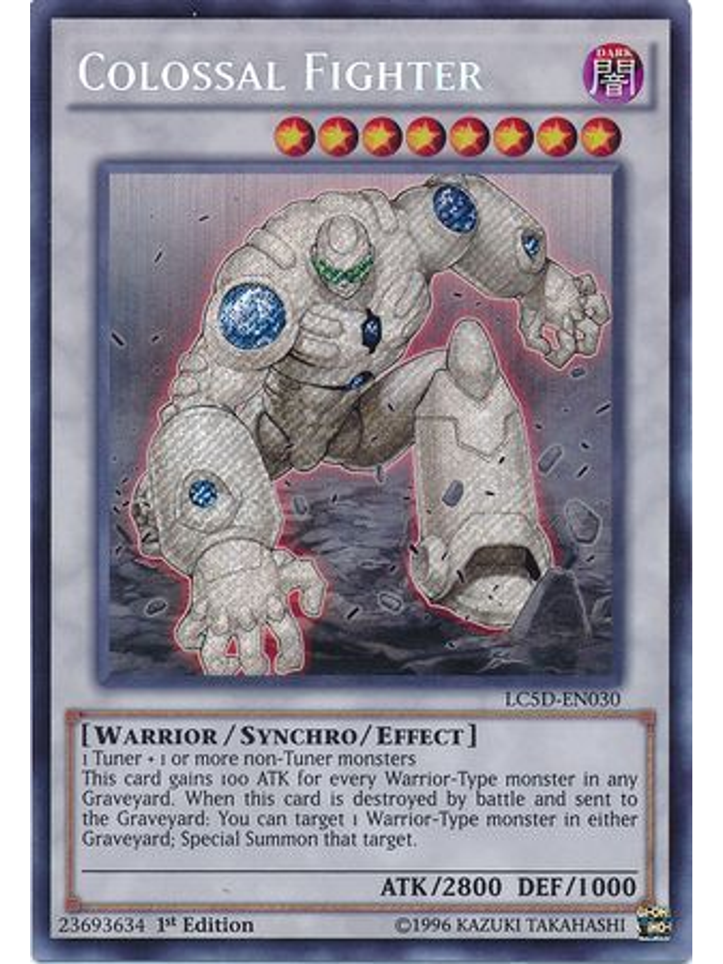 Colossal Fighter - LC5D-EN030 - Secret Rare 1st Edition 1