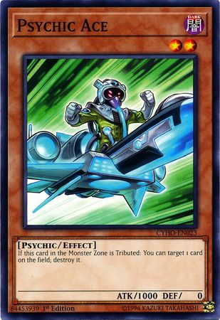 Psychic Ace - CYHO-EN023 - Common 1st Edition